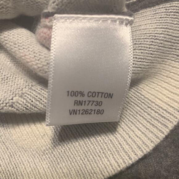 Cherokee Girls Cardigan Sweater Polka dot Gray Size 3T - Picture 5 of 6